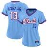 Ronald Acuña Jr. Atlanta Braves Nike Women's 2026 City Connect Stadium Jersey - - Front View