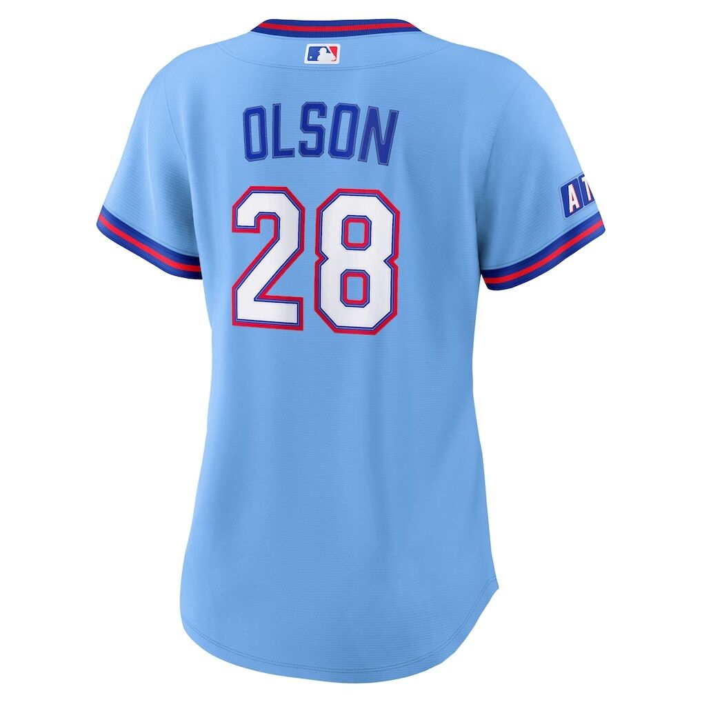 Matt Olson Atlanta Braves Nike Women's 2026 City Connect Stadium Jersey - Powder Blue