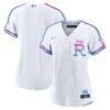 Kansas City Royals Nike Women's 2026 City Connect Stadium Jersey - White - Front View