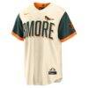 Baltimore Orioles Nike 2026 City Connect Stadium Jersey - Cream - Side View