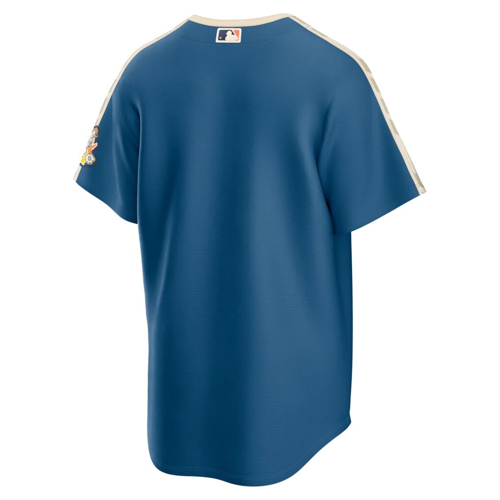 Milwaukee Brewers Nike 2026 City Connect Stadium Jersey - Mineral Blue