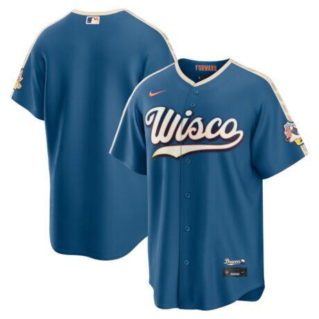 Milwaukee Brewers Nike 2026 City Connect Stadium Jersey - - Front View