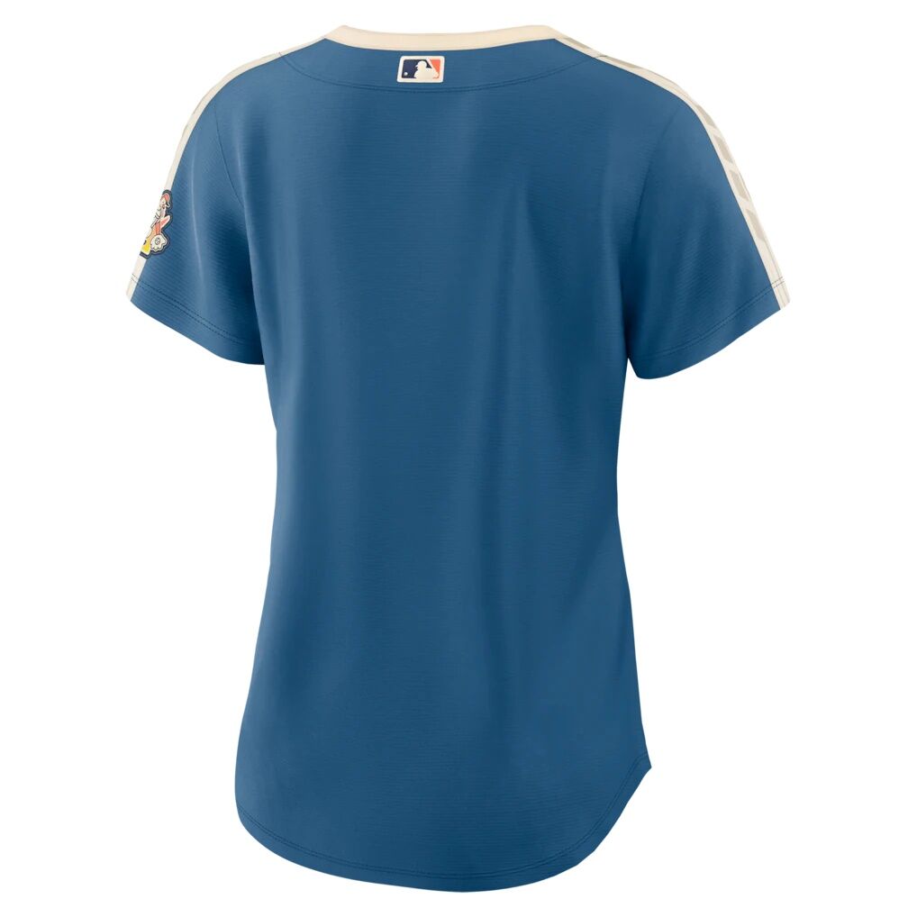 Milwaukee Brewers Nike Women's 2026 City Connect Stadium Jersey - Mineral Blue