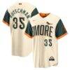 Adley Rutschman Baltimore Orioles Nike 2026 City Connect Stadium Jersey - Cream - Front View