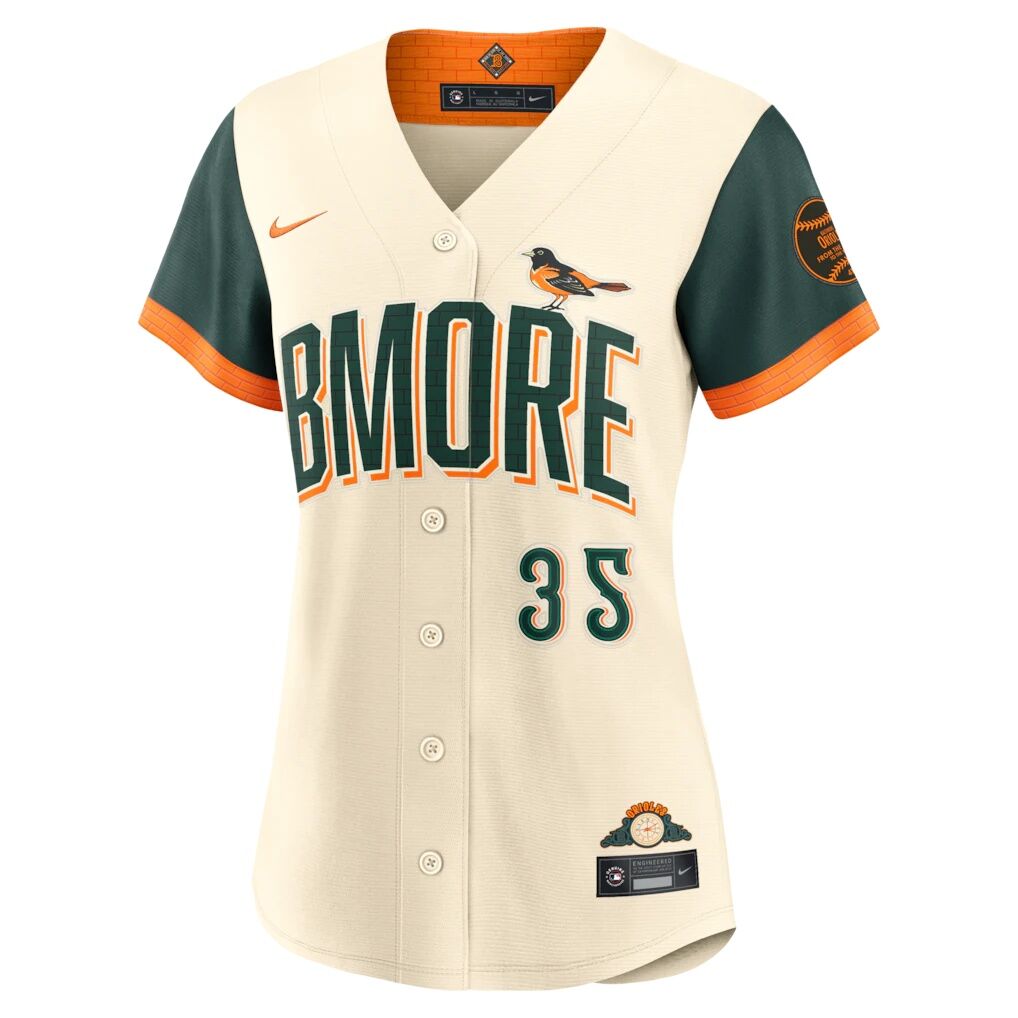 Adley Rutschman Baltimore Orioles Nike Women's 2026 City Connect Stadium Jersey