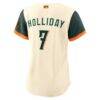 Jackson Holliday Baltimore Orioles Nike Women's 2026 City Connect Stadium Jersey - Cream - Detail View
