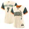 Jackson Holliday Baltimore Orioles Nike Women's 2026 City Connect Stadium Jersey - Cream - Front View