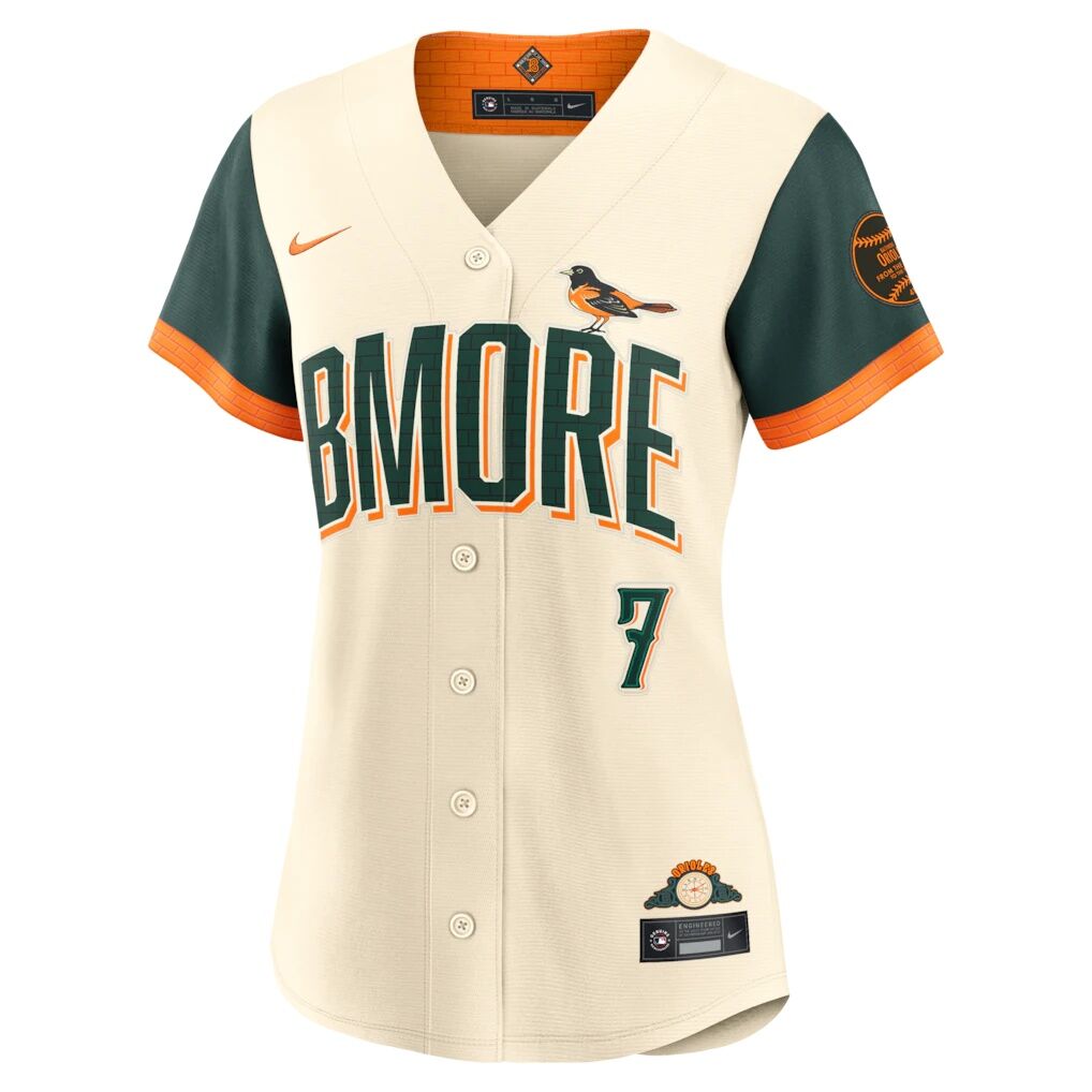 Jackson Holliday Baltimore Orioles Nike Women's 2026 City Connect Stadium Jersey