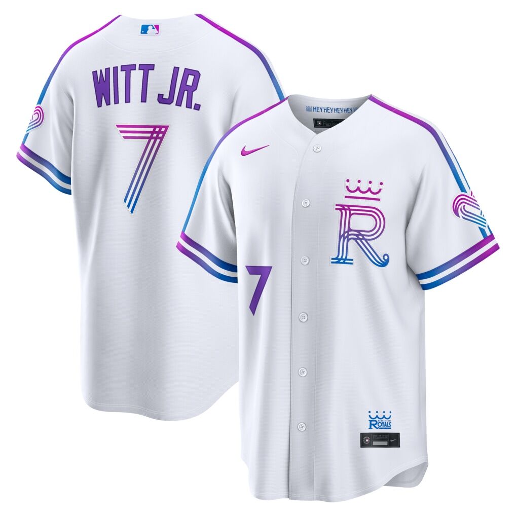 Bobby Witt Jr. Kansas City Royals Nike 2026 City Connect Stadium Jersey
