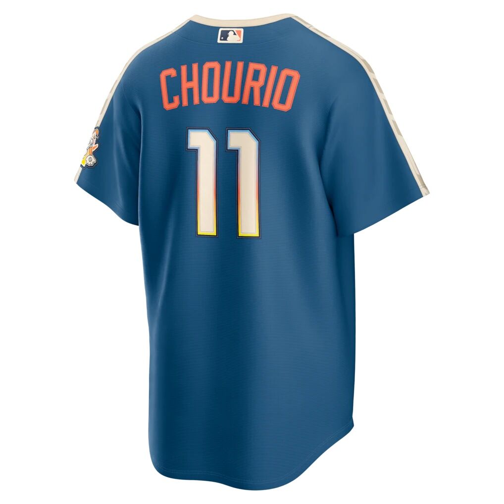 Jackson Chourio Milwaukee Brewers Nike 2026 City Connect Stadium Jersey - Mineral Blue