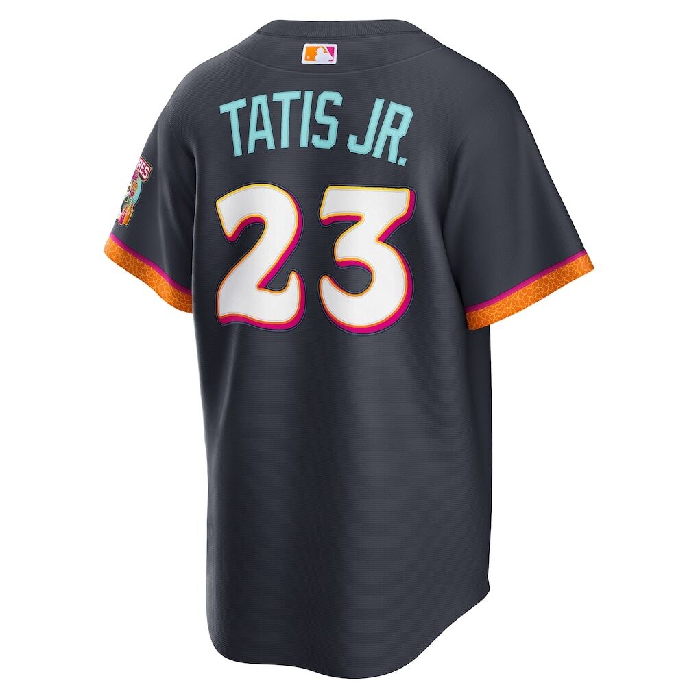 Fernando Tatis Jr. San Diego Padres Nike 2026 City Connect Stadium Jersey - Obsidian