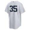 Cody Bellinger New York Yankees Nike Home Replica Jersey - White - Detail View