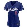 Freddie Freeman Los Angeles Dodgers Nike Women's Alternate Stadium Jersey - - Side View