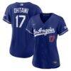Shohei Ohtani Los Angeles Dodgers Nike Women's Alternate Stadium Jersey - - Front View
