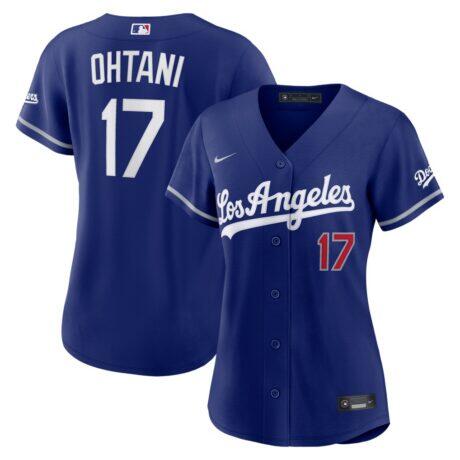 Shohei Ohtani Los Angeles Dodgers Nike Women's Alternate Stadium Jersey - - Front View