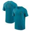 Jacksonville Jaguars Nike Split Logo T-Shirt - Teal - Front View