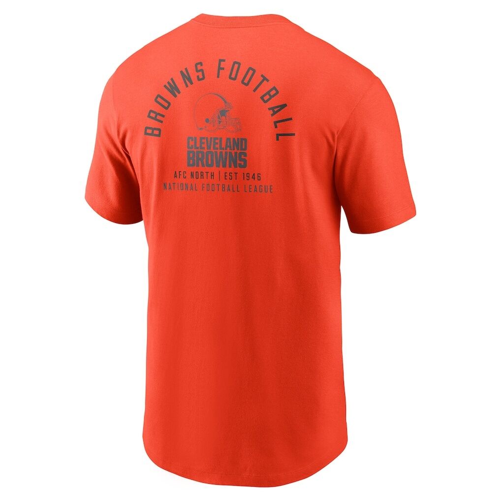 Cleveland Browns Nike Split Logo T-Shirt