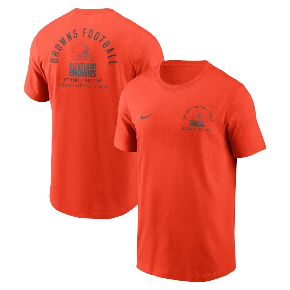 Cleveland Browns Nike Split Logo T-Shirt