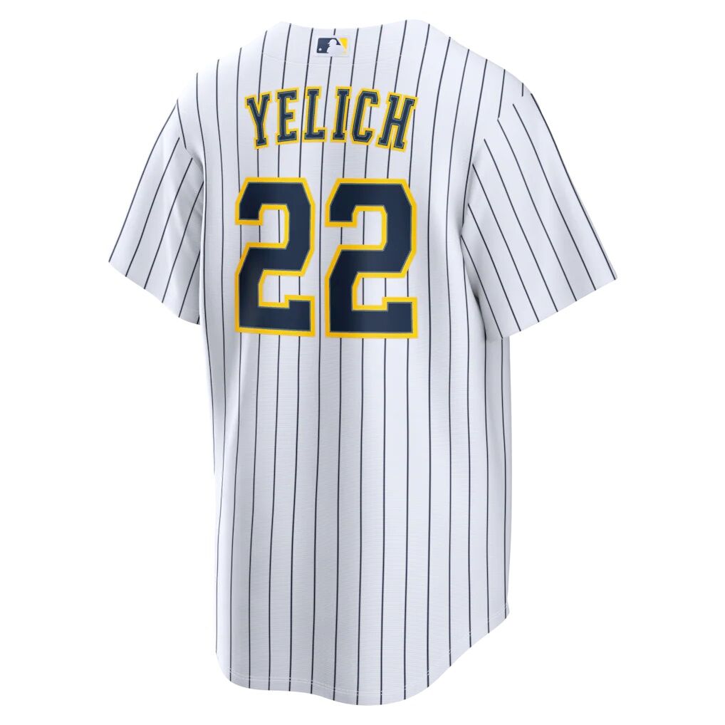 Christian Yelich Milwaukee Brewers Nike Alternate Replica Jersey