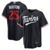 Byron Buxton Minnesota Twins Nike Alternate Replica Jersey - Navy - Front View