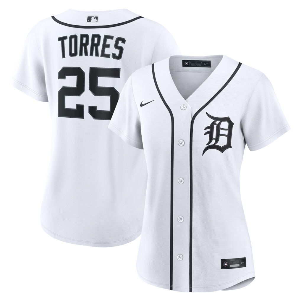 Gleyber Torres Detroit Tigers Nike Women’s Home Replica Jersey