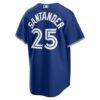 Anthony Santander Toronto Blue Jays Nike Alternate Replica Jersey - Royal - Detail View