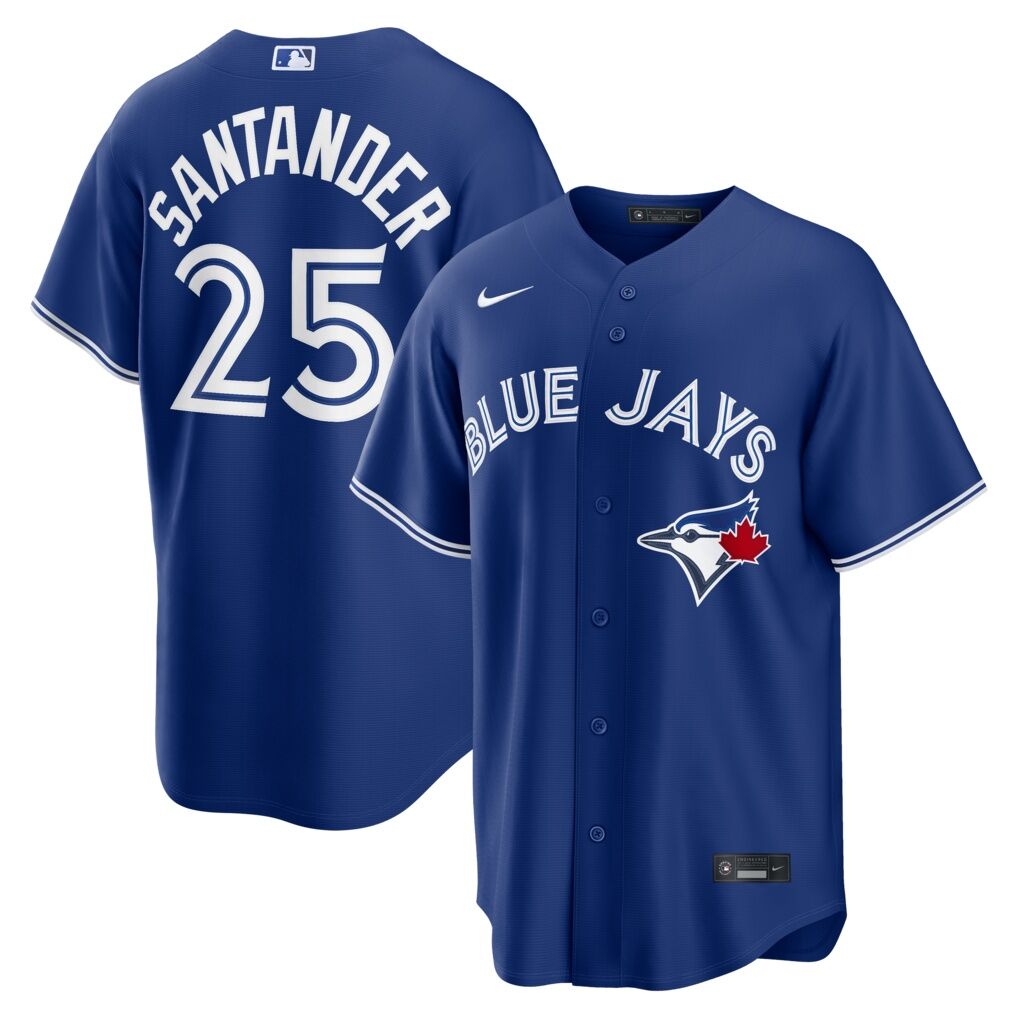 Anthony Santander Toronto Blue Jays Nike Alternate Replica Jersey – Royal