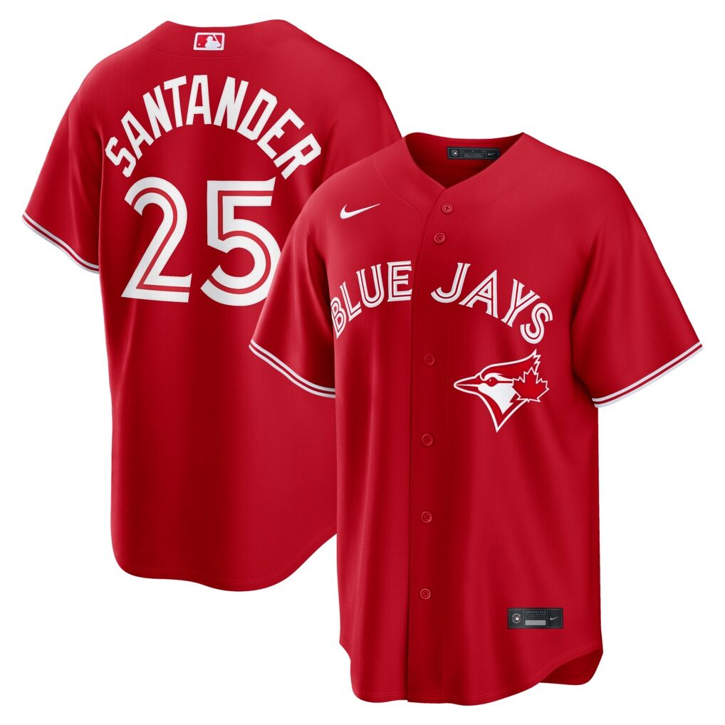 Anthony Santander Toronto Blue Jays Nike Canada Day Replica Jersey