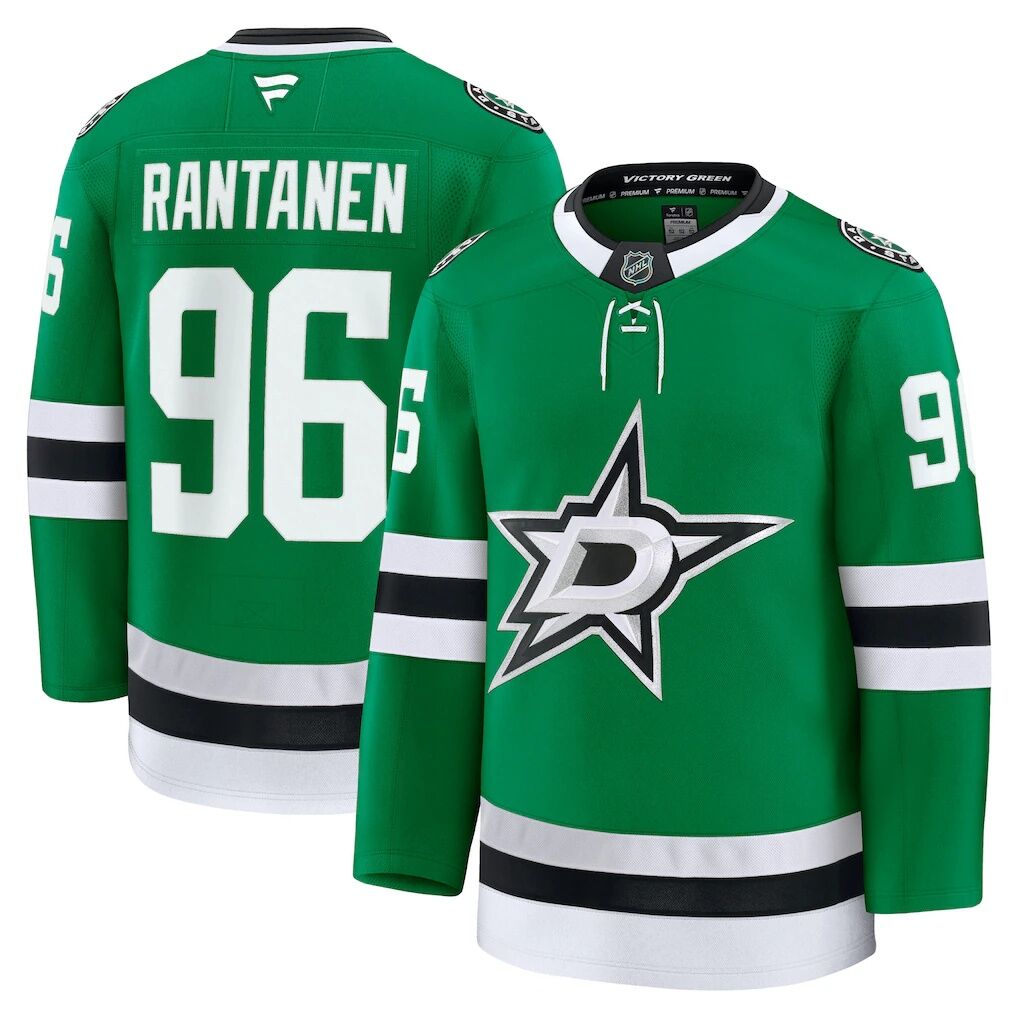 Mikko Rantanen Dallas Stars Fashion7 Home Premium Jersey - Kelly Green