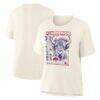 Buffalo Bills Fashion7 Women's Historic Mascot Legacy T-Shirt - Cream - Front View