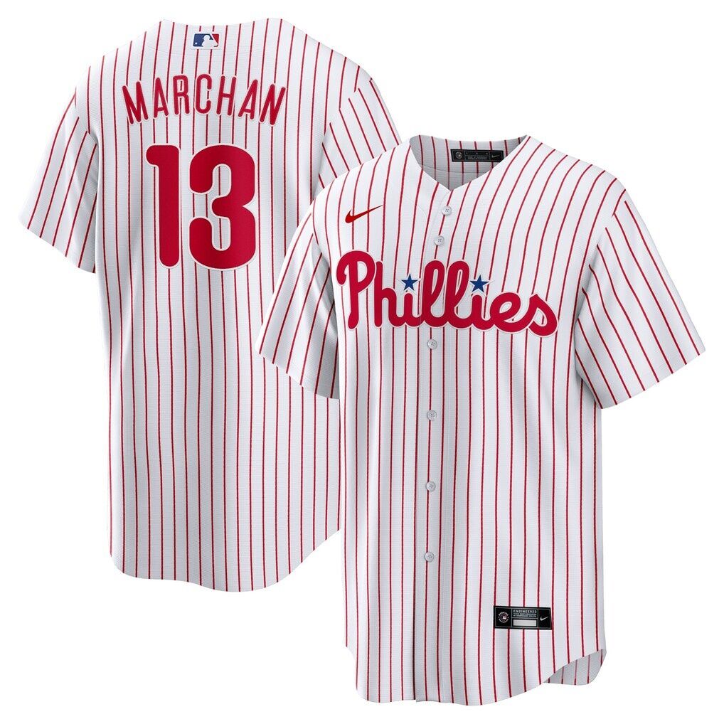 Rafael Marchán Philadelphia Phillies Nike Home Replica Jersey