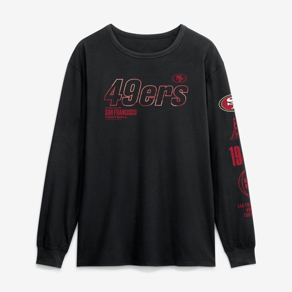 San Francisco 49ers Fashion7 Checkdown Pass Long Sleeve T-Shirt