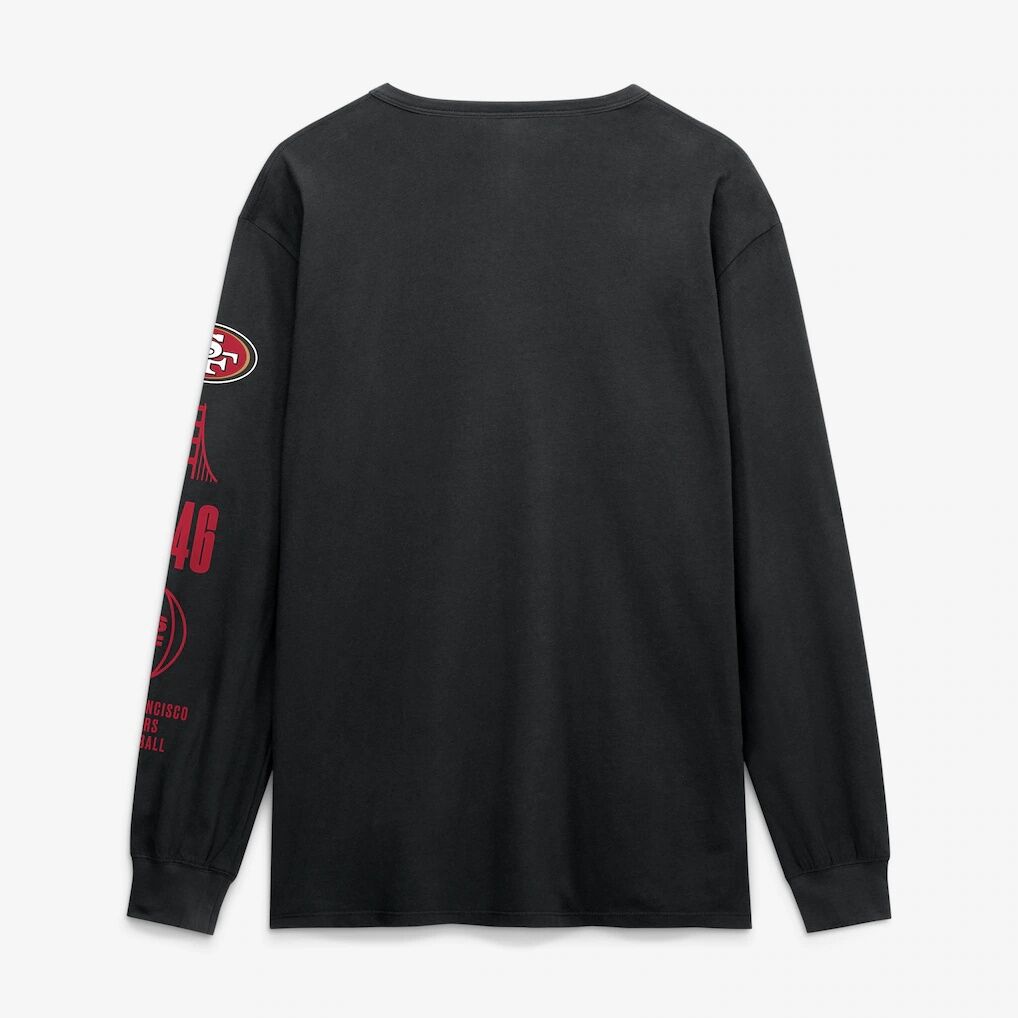 San Francisco 49ers Fashion7 Checkdown Pass Long Sleeve T-Shirt