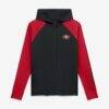 San Francisco 49ers Fashion7 Women's Cornerback Blitz​ Raglan Full-Zip Hoodie - - Front View
