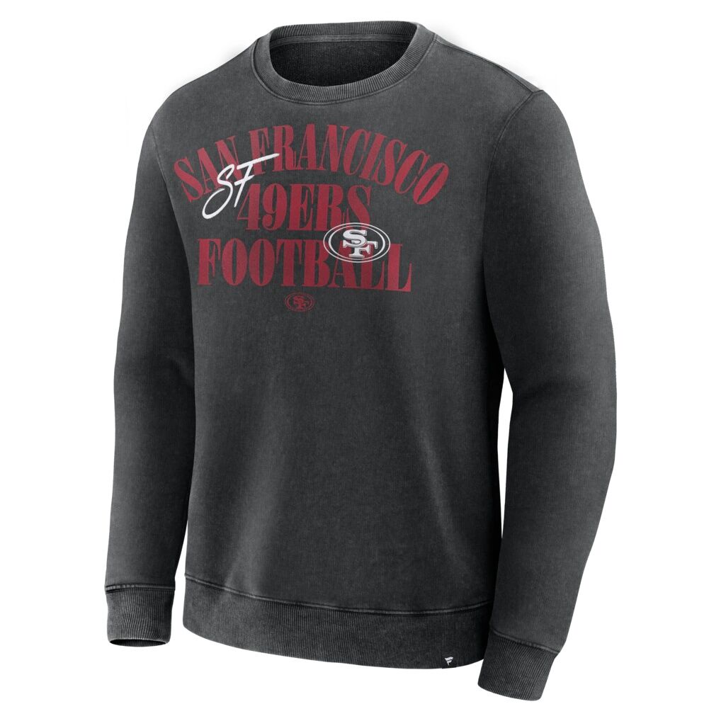 San Francisco 49ers Fashion7 Halftime Lead Relaxed Heavyweight French Terry Sweatshirt