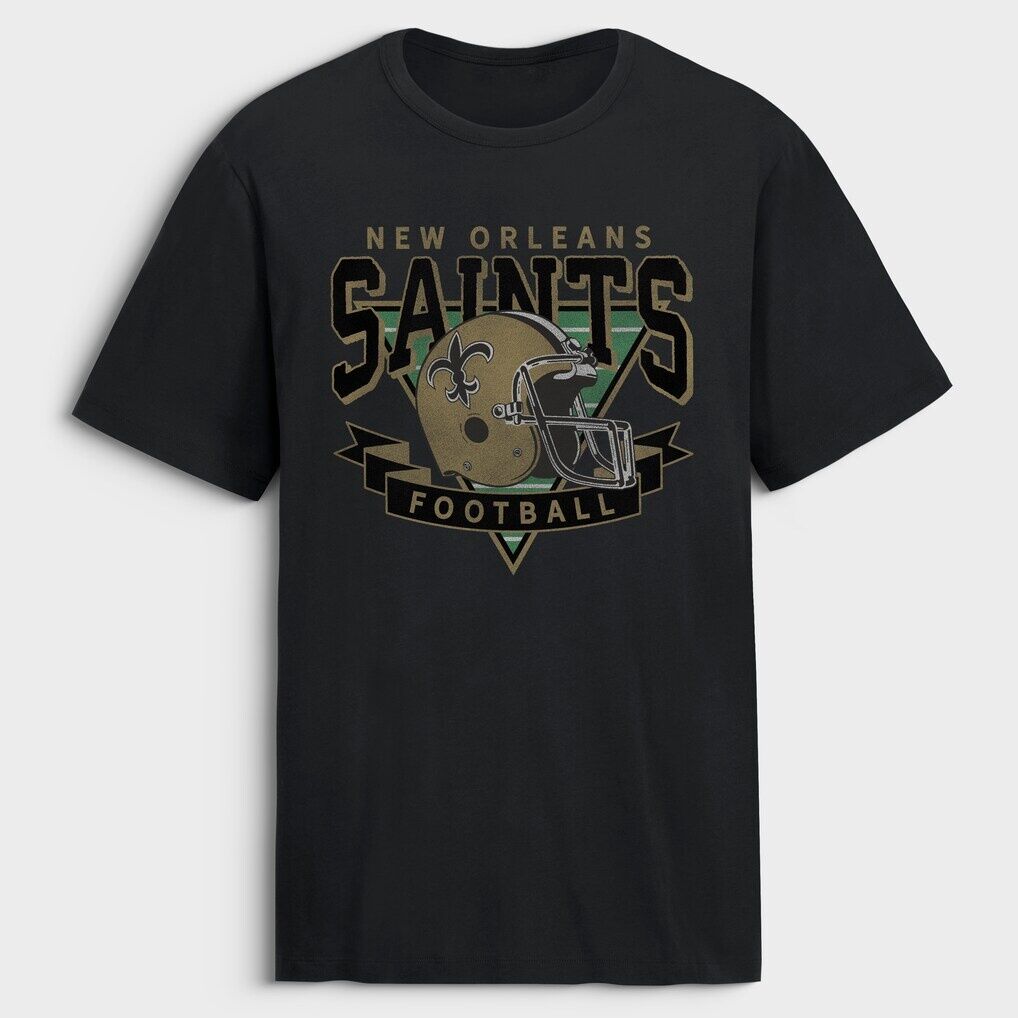 New Orleans Saints Fashion7 Old Fashion Rushing Legacy Cotton T-Shirt