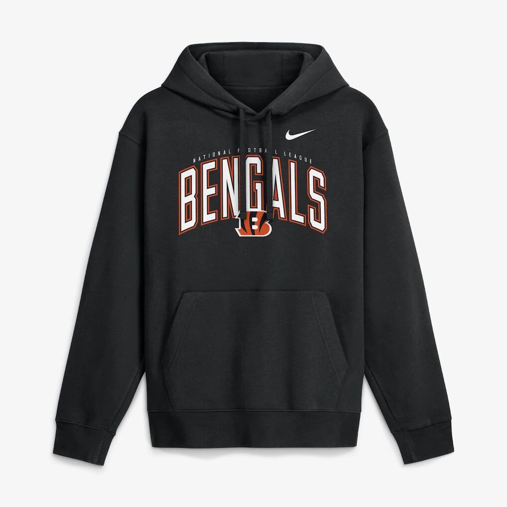 Cincinnati Bengals Nike Expect Victory Club Fleece Pullover Hoodie