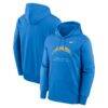 Los Angeles Chargers Nike Toss Sweep Therma-FIT Hoodie - - Front View
