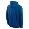 Indianapolis Colts Nike Toss Sweep Therma-FIT Hoodie - Blue - Detail View