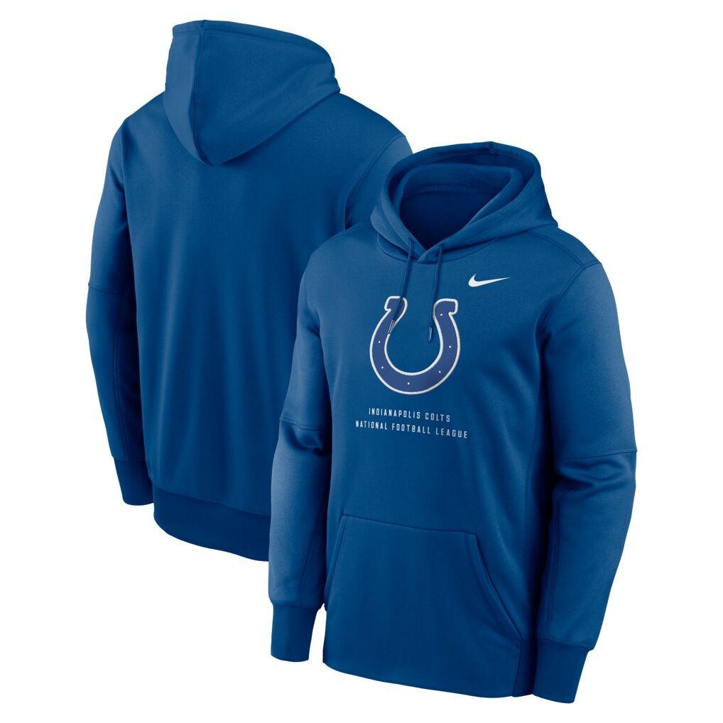 Indianapolis Colts Nike Toss Sweep Therma-FIT Hoodie
