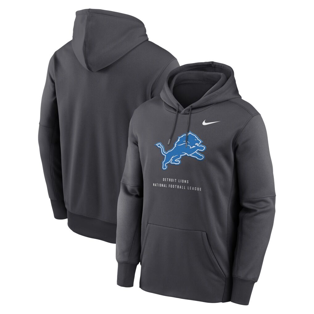 Detroit Lions Nike Toss Sweep Therma-FIT Hoodie
