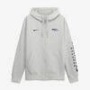 Seattle Seahawks Nike Cool Down Club Full-Zip Hoodie - Gray - Front View