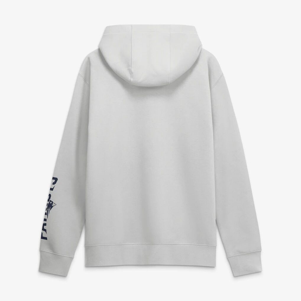 New England Patriots Nike Cool Down Club Full-Zip Hoodie