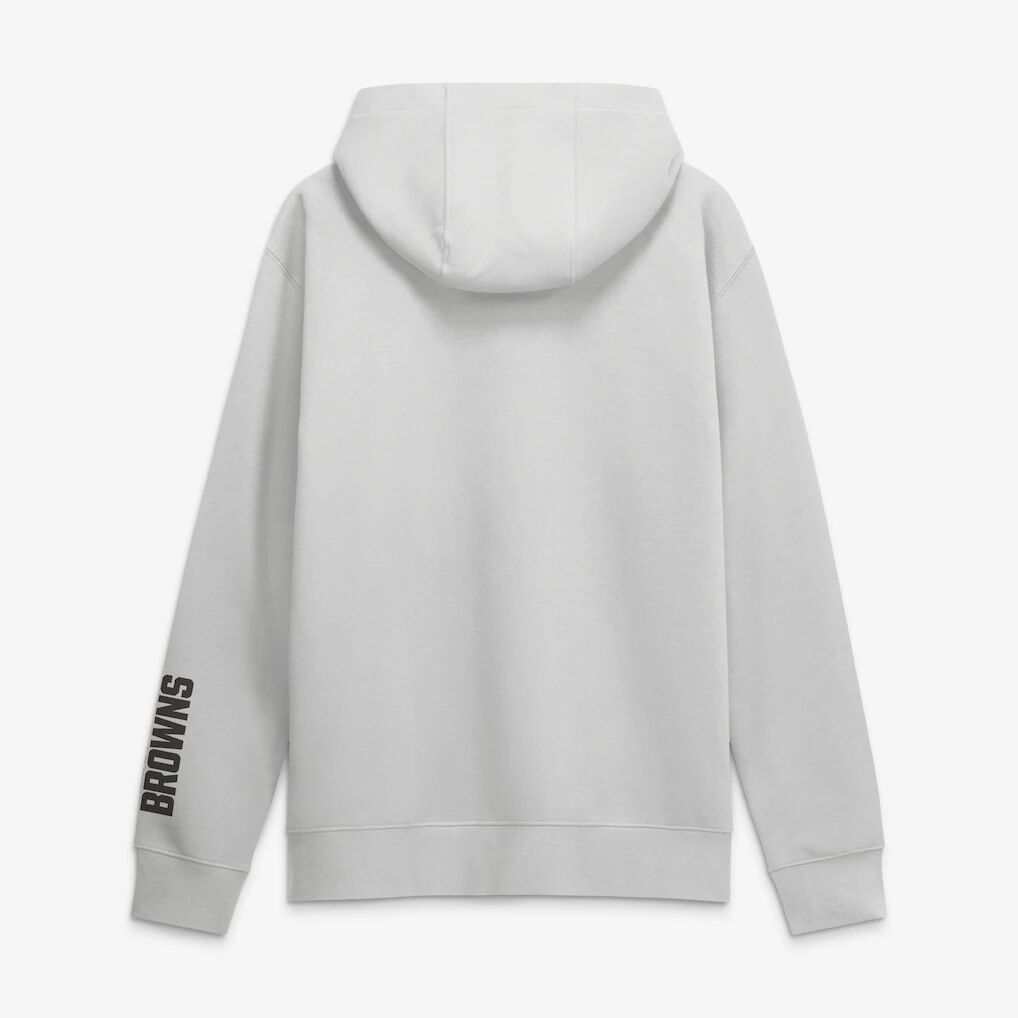 Cleveland Browns Nike Cool Down Club Full-Zip Hoodie
