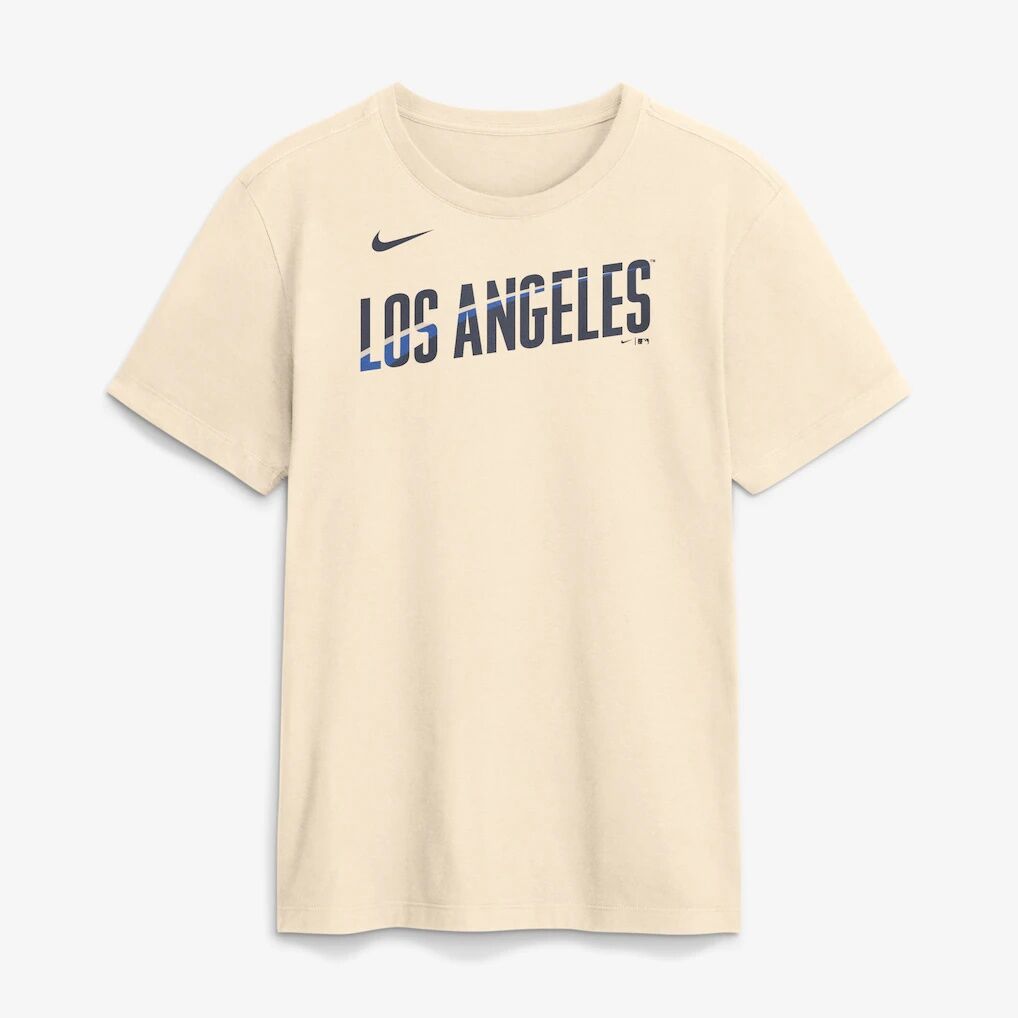 Los Angeles Dodgers Nike City Connect Wordmark T-Shirt