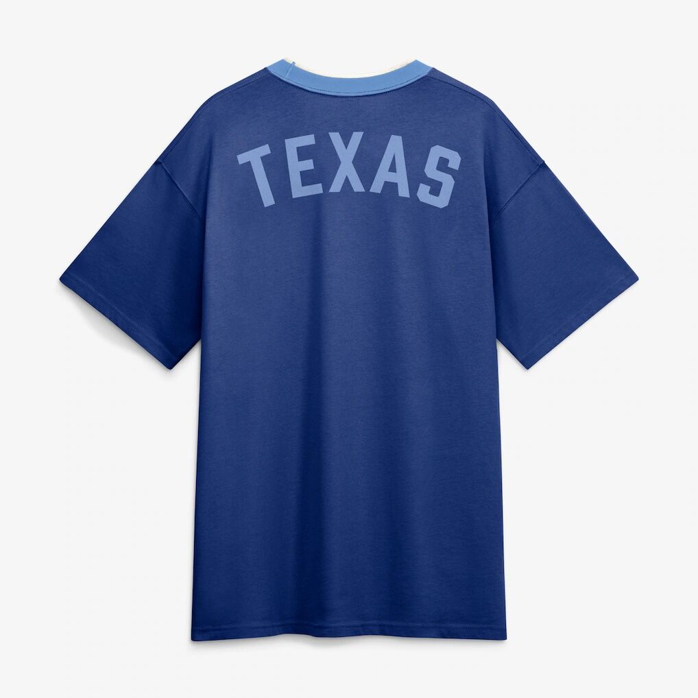 Texas Rangers Nike 1986 Cooperstown Collection Ringer T-Shirt - Royal