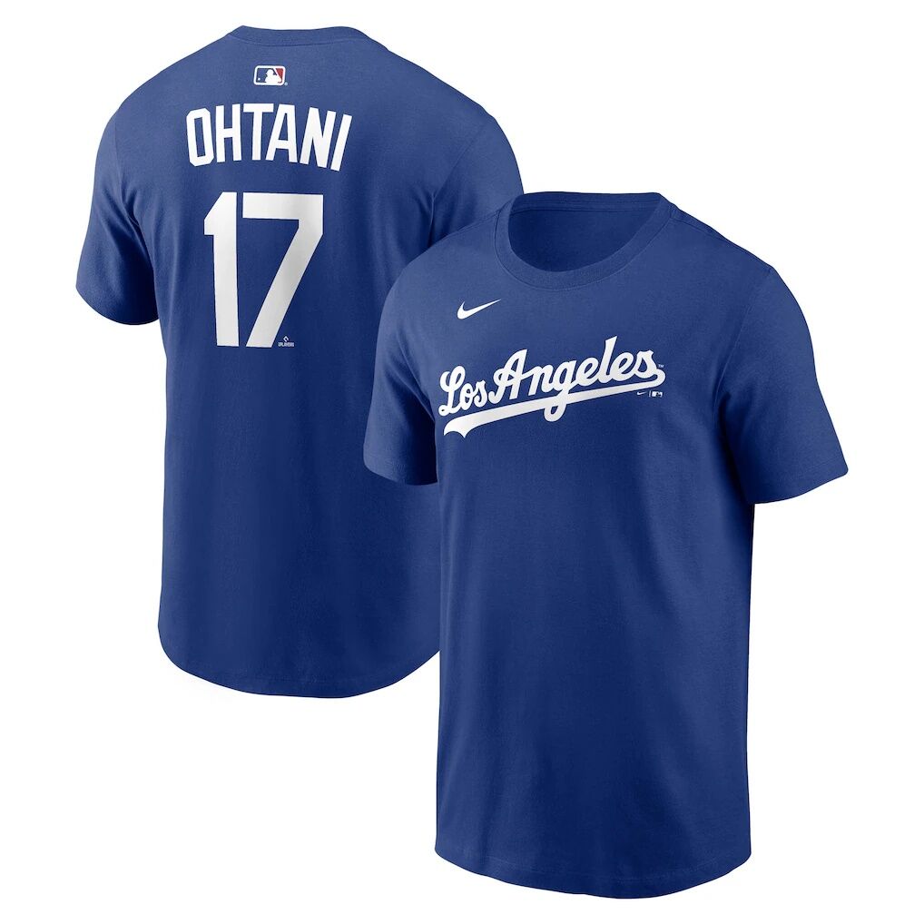 Shohei Ohtani Los Angeles Dodgers Nike Name & Number T-Shirt – Royal