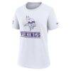Minnesota Vikings Nike Women's Sideline Alt Dri-FIT T-Shirt - White - Side View