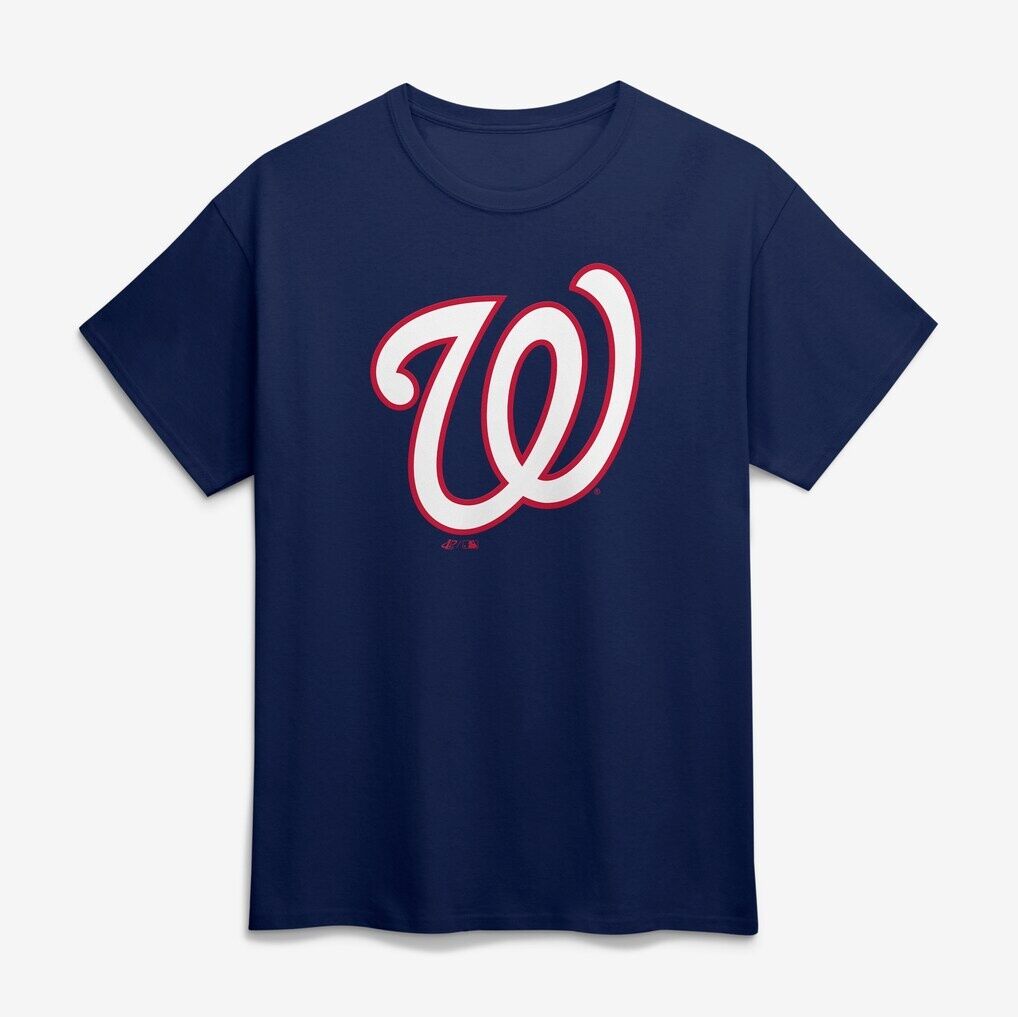 Washington Nationals Logo Athletic Official Logo T-Shirt