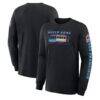 Super Bowl LX Fashion7 Trolley Car Long Sleeve T-Shirt - Black - Front View